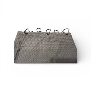 Better Homes and Gardens Waffle Shower Curtain with attached plastic rings